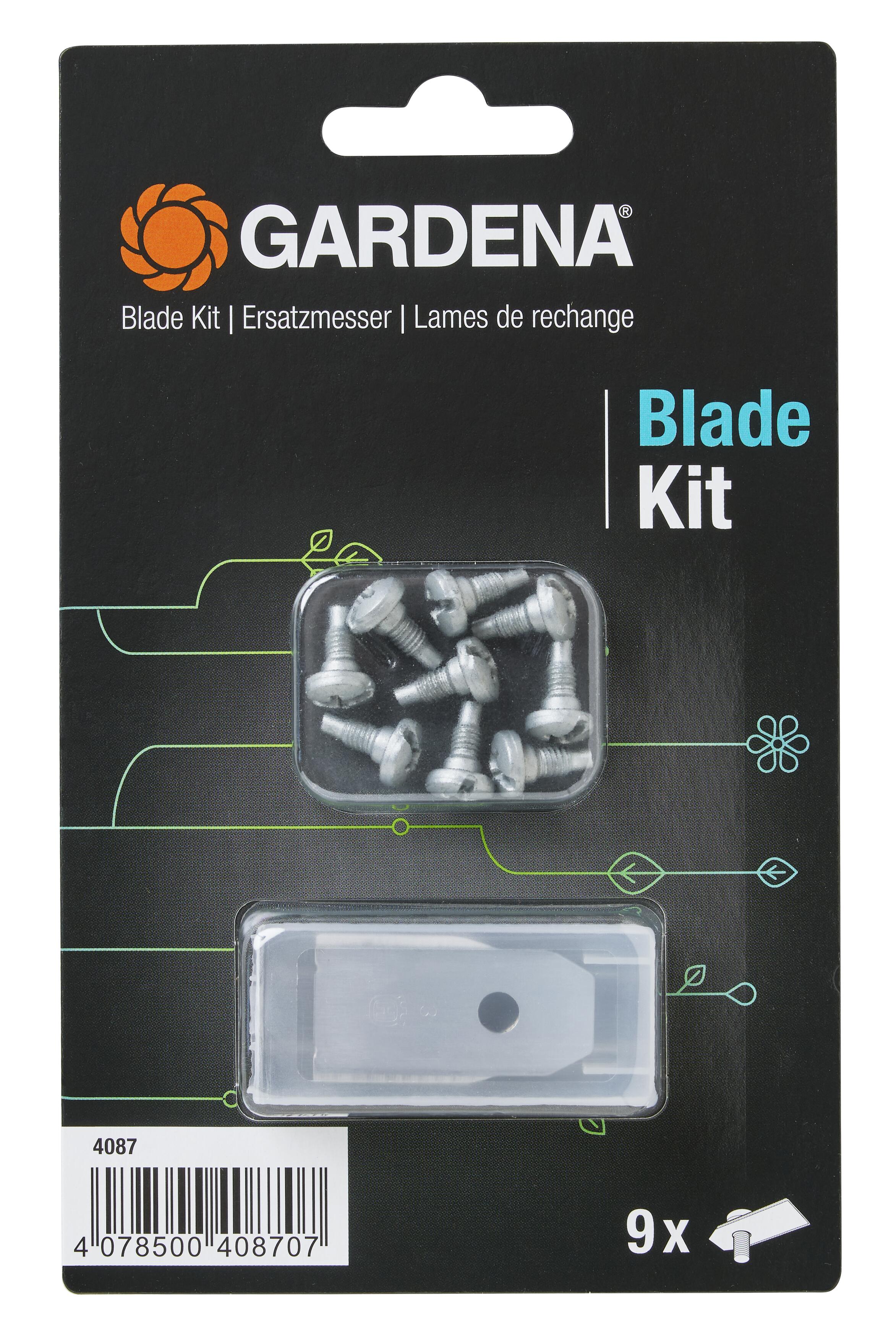 Gardena varaterät robottiruohonleikkurille 9kpl