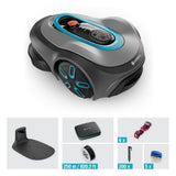 Gardena Smart SILENO Max 1500 robottiruohonleikkuri pakkaus sisaltaa
