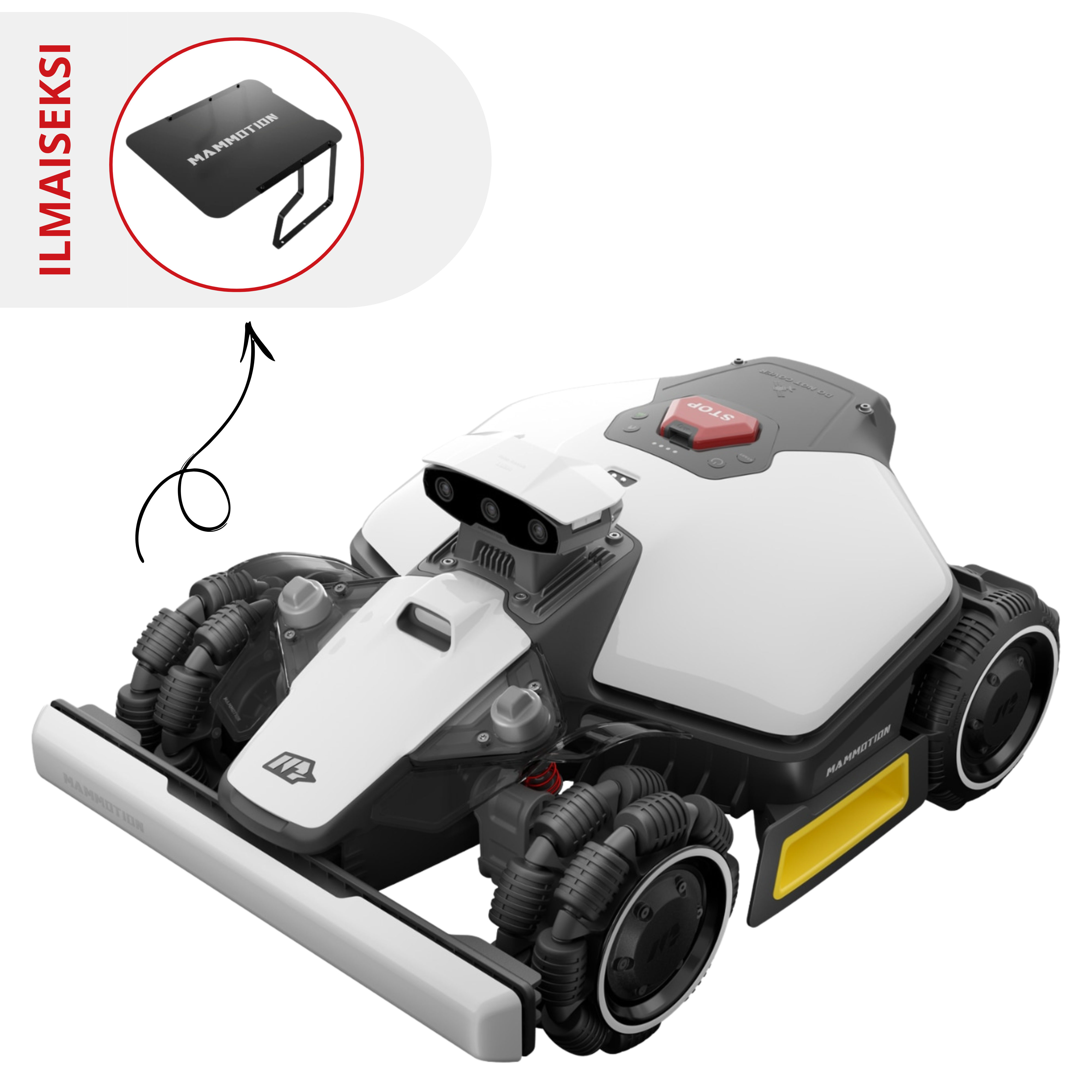 Mammotion Luba mini 2 AWD 1000 robottiruohonleikkuri