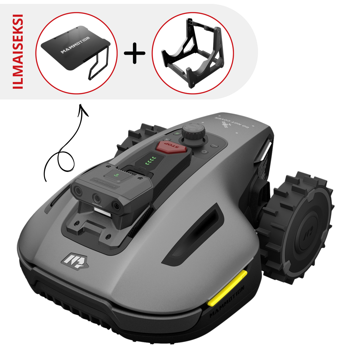 Mammotion Yuka Mini 2 800 vision robottiruohonleikkuri