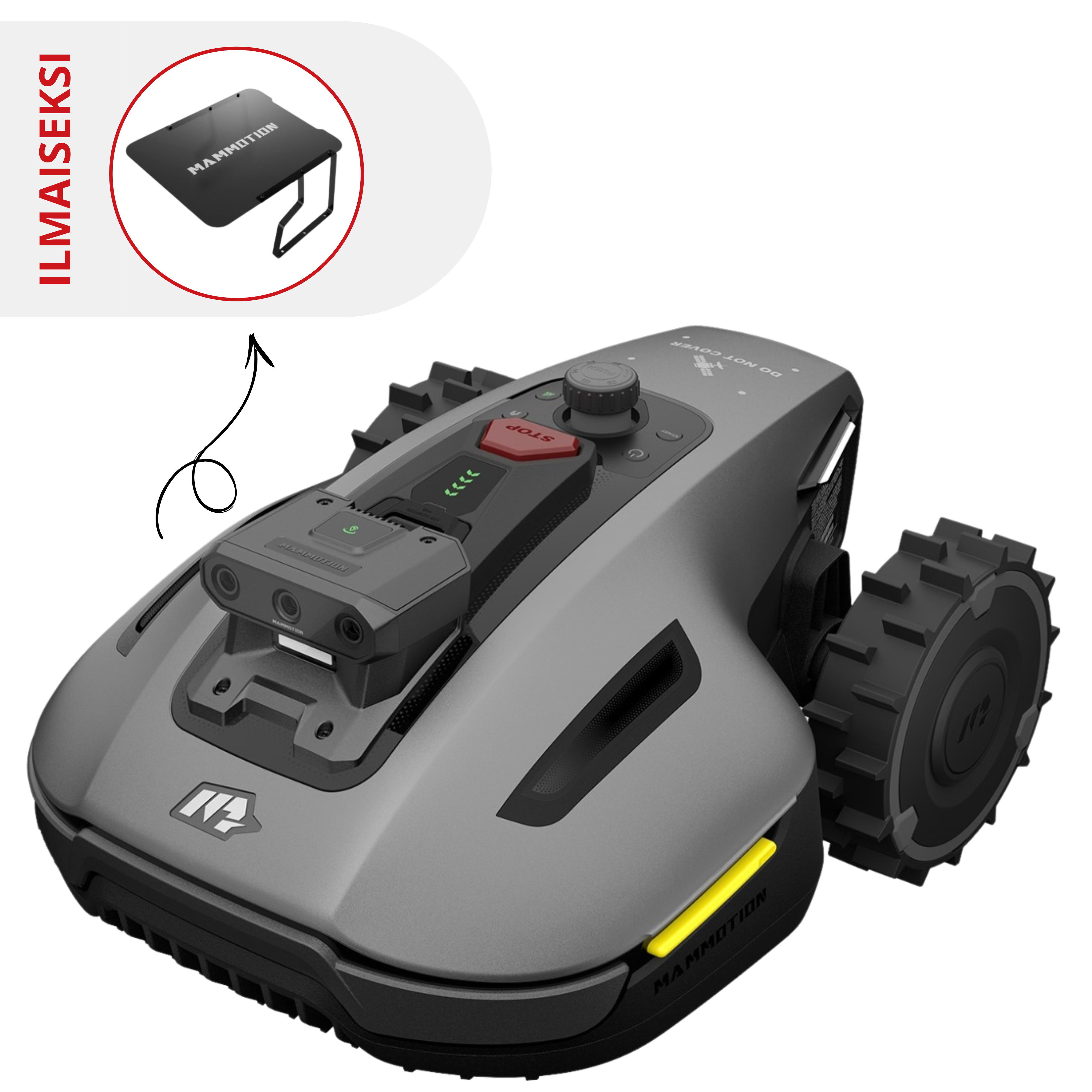 Mammotion Yuka Mini 2 800 vision robottiruohonleikkuri