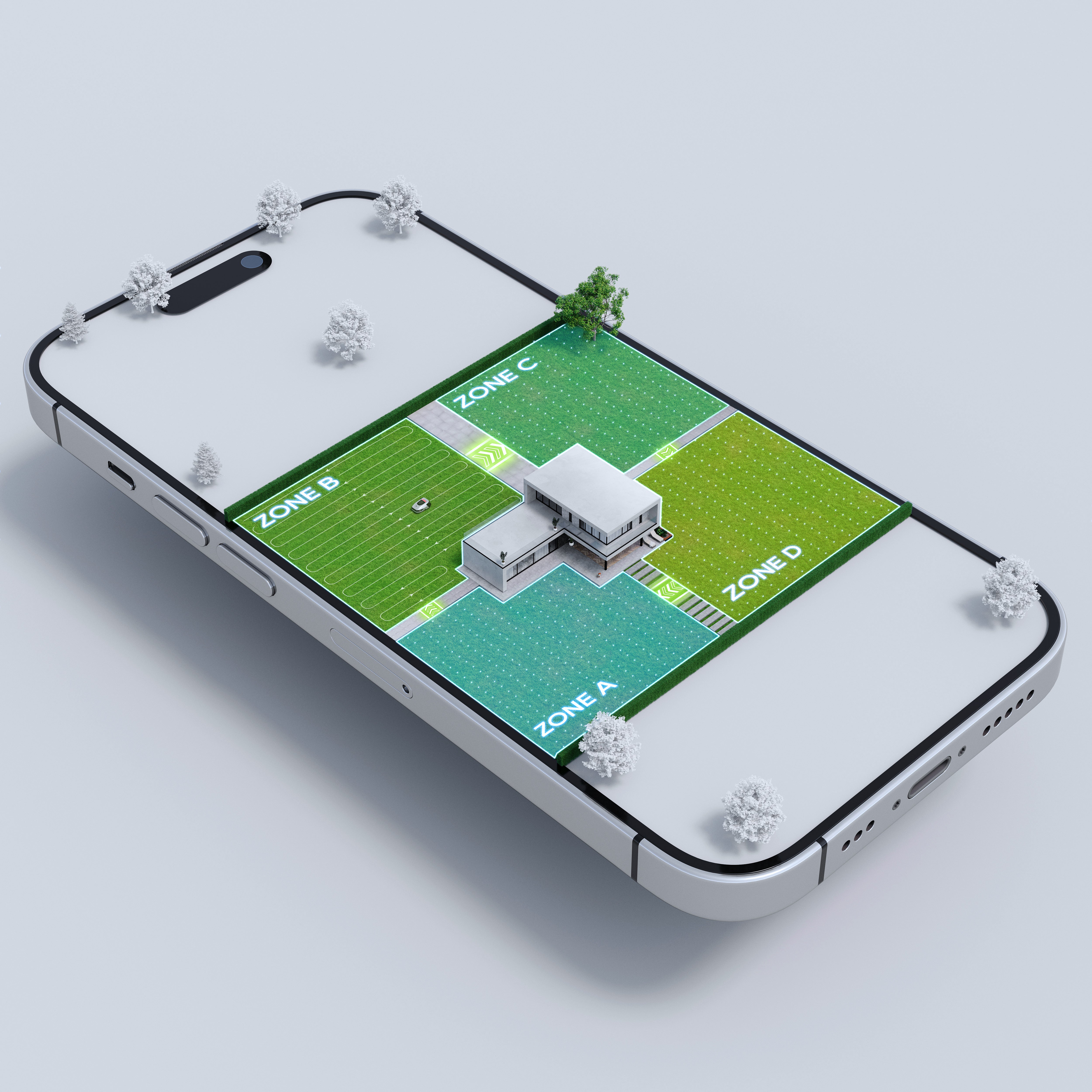 Dreame A1 Pro robottiruohonleikkuri etahallinta