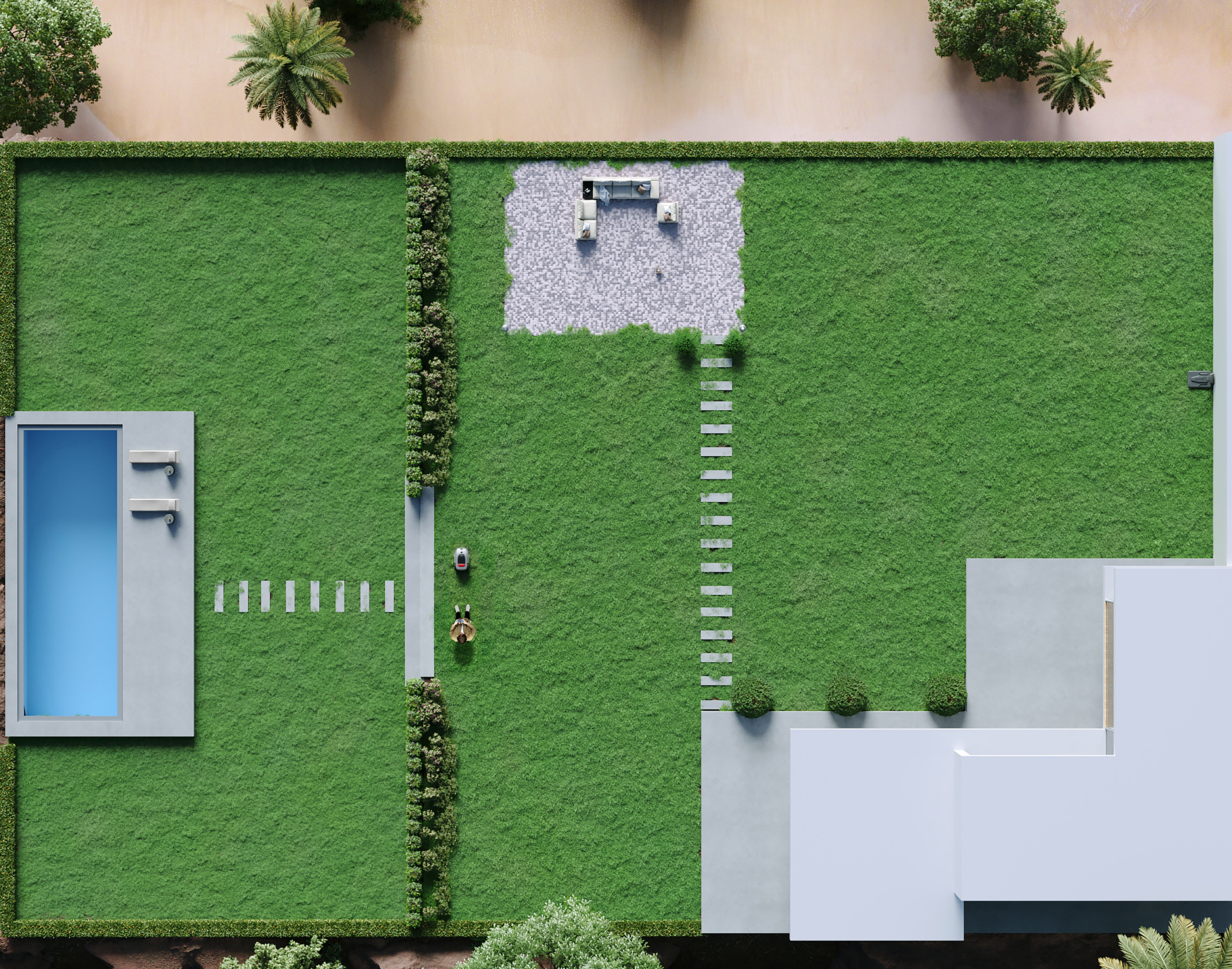 Dreame A2 Pro robottiruohonleikkuri asennus