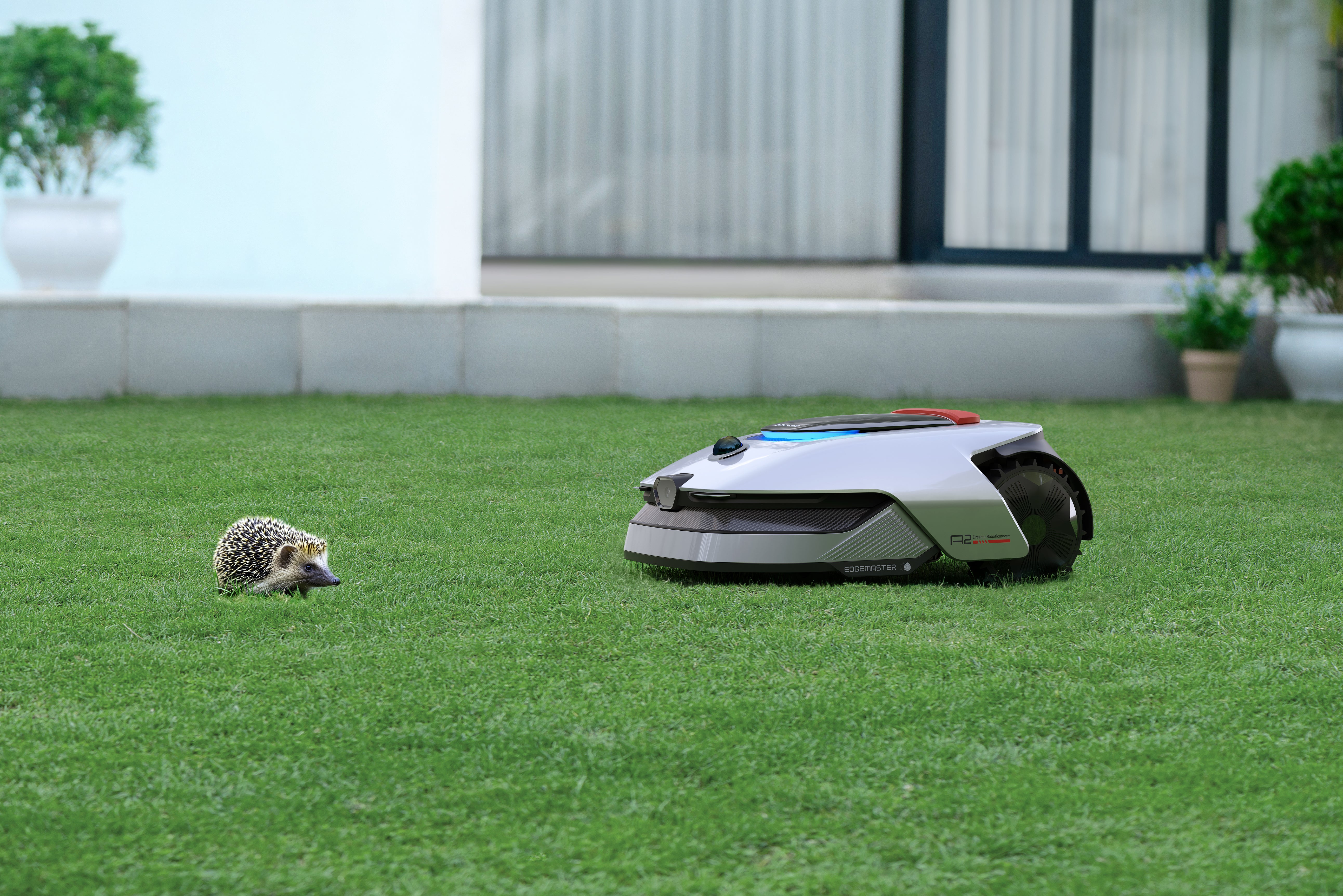 Dreame A2 Pro robottiruohonleikkuri varoo elaimia