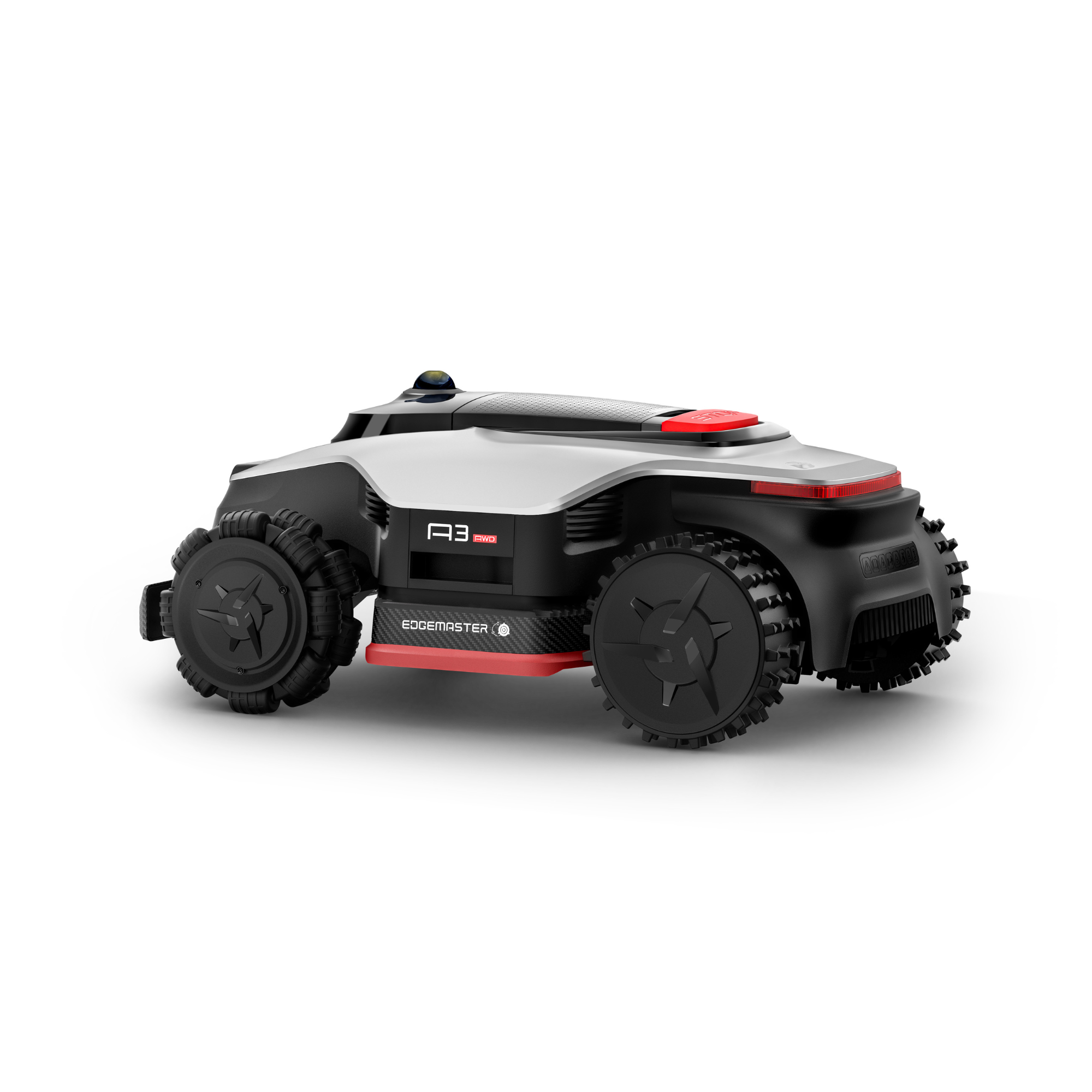 Dreame A3 AWD Pro 2500 robottiruohonleikkuri sivu