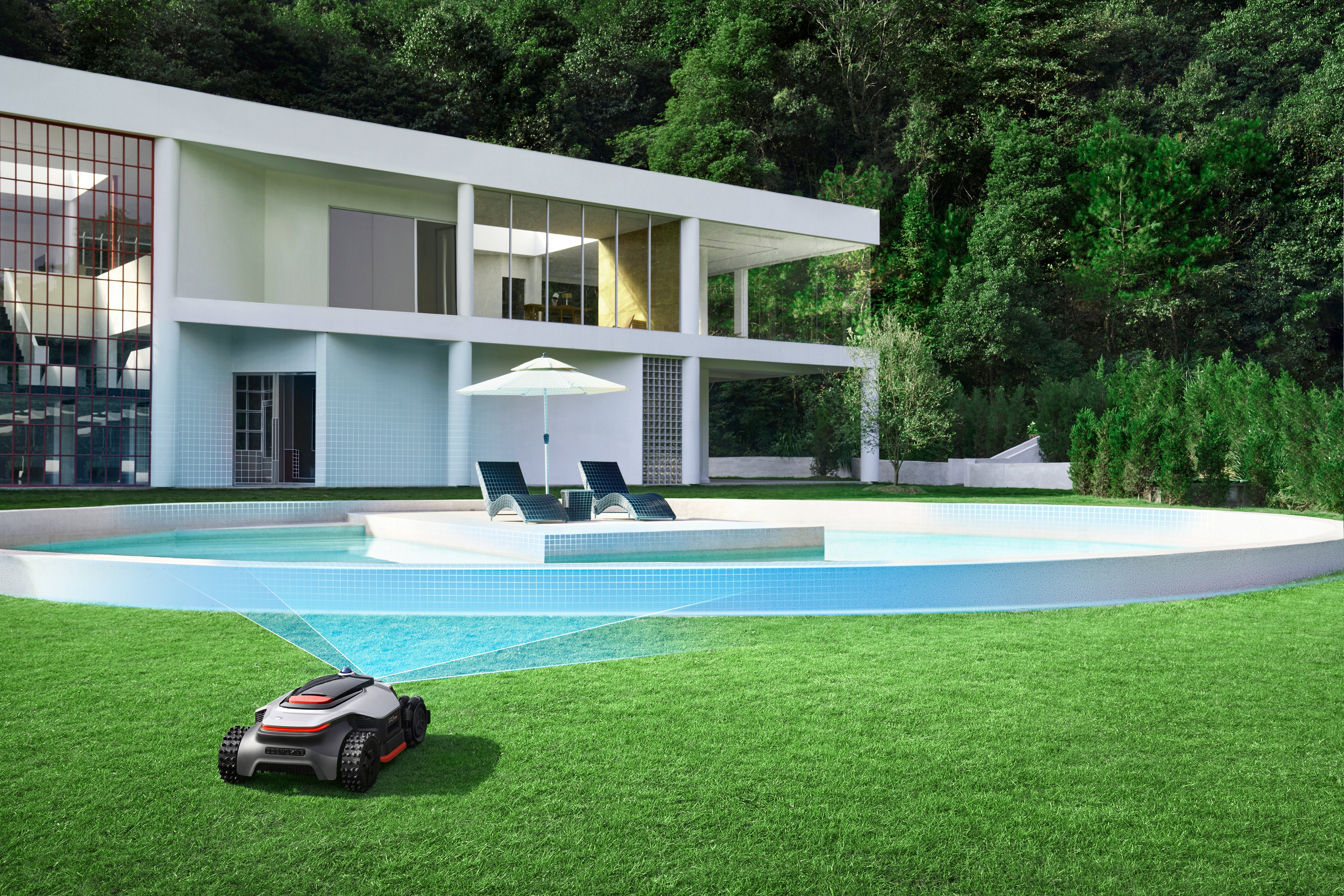 Dreame A3 AWD Pro robottiruohonleikkuri lidar