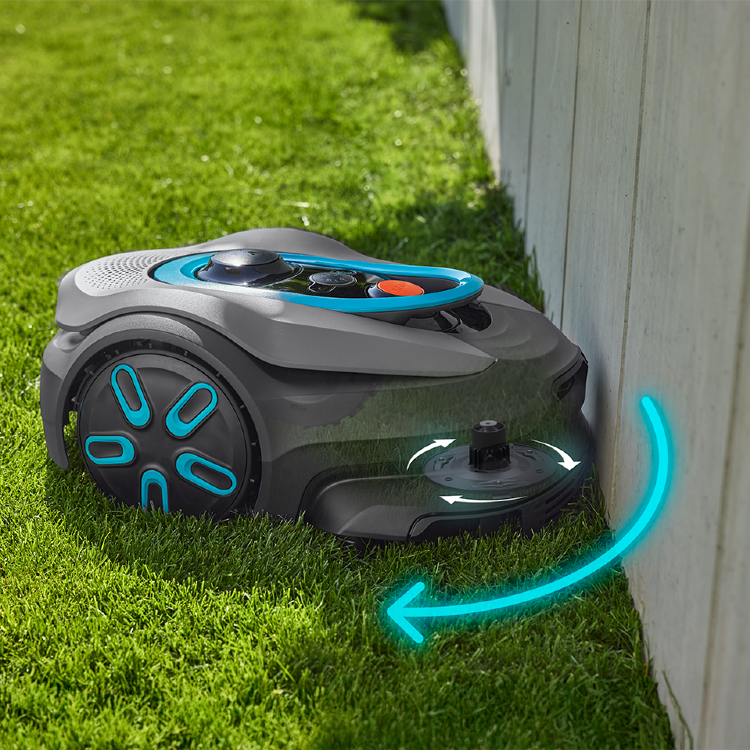 Gardena Smart SILENO sense robottiruohonleikkuri trim-to-edge