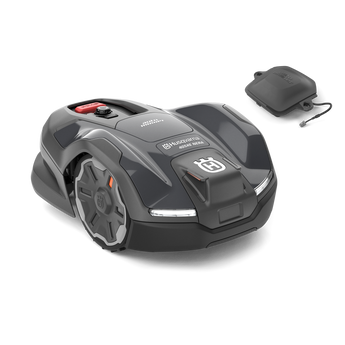 Husqvarna Automower 405XE Nera robottiruohonleikkuri rajalangattomalla teknologialla edesta