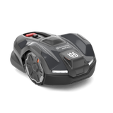 Husqvarna Automower 405XE Nera robottiruohonleikkuri rajalangattomalla teknologialla sivusta