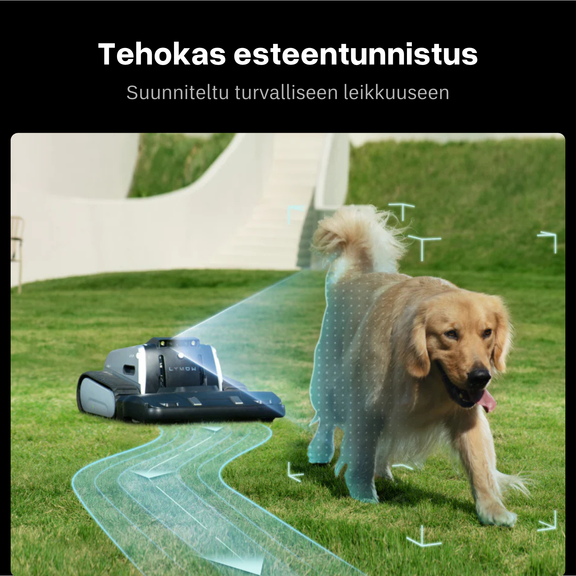 Lymow One Plus 5A robottiruohonleikkuri 4452 m² / päivä