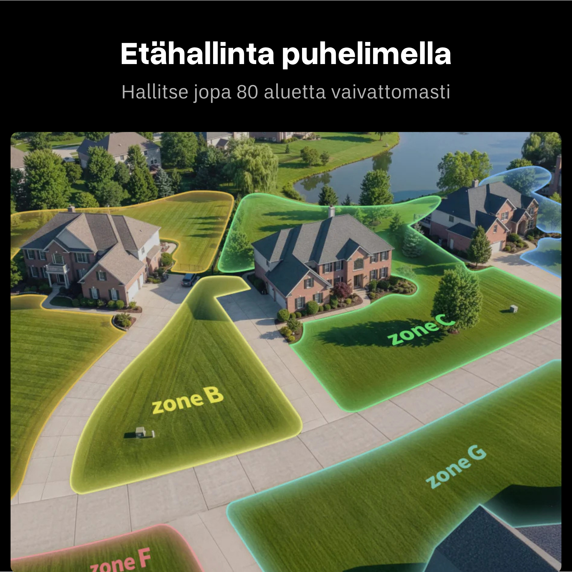 Lymow One Plus 5A robottiruohonleikkuri 4452 m² / päivä