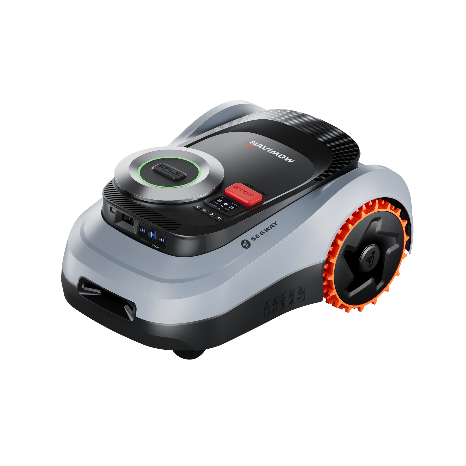 Navimow i215E Lidar robottiruohonleikkuri etu 2