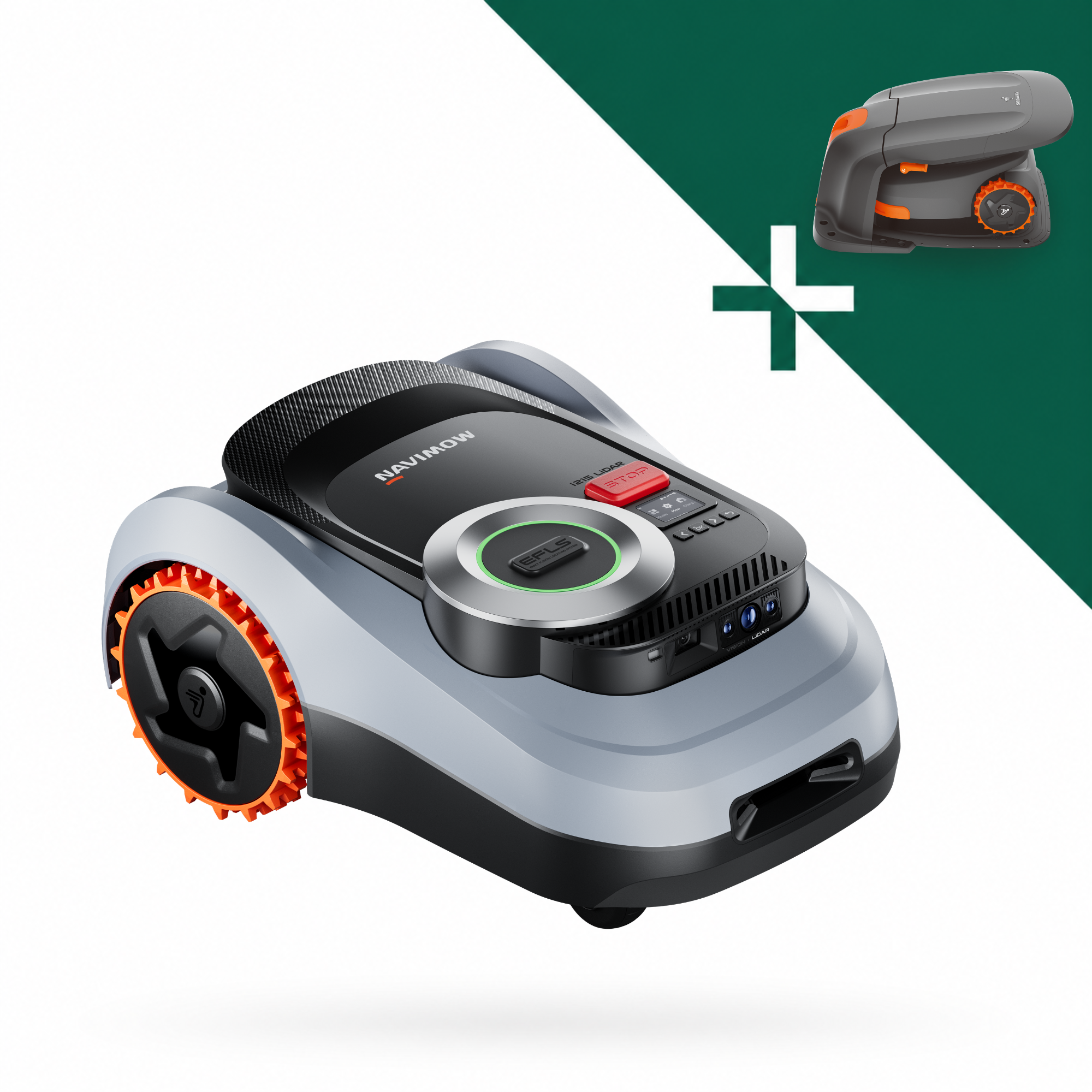 Segway Navimow i210E Lidar robottiruohonleikkuri