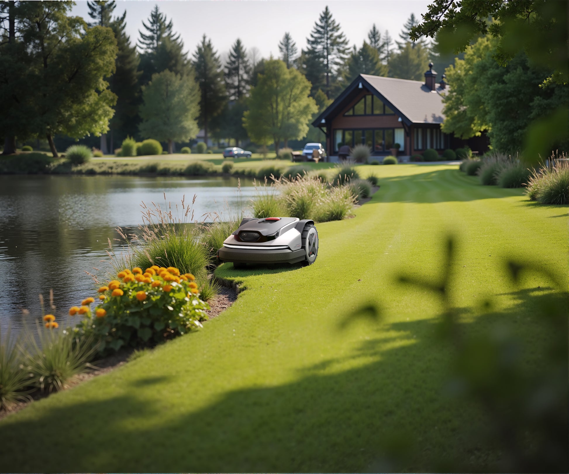 Roborock RockMow S1 robottiruohonleikkuri reunaleikkuu