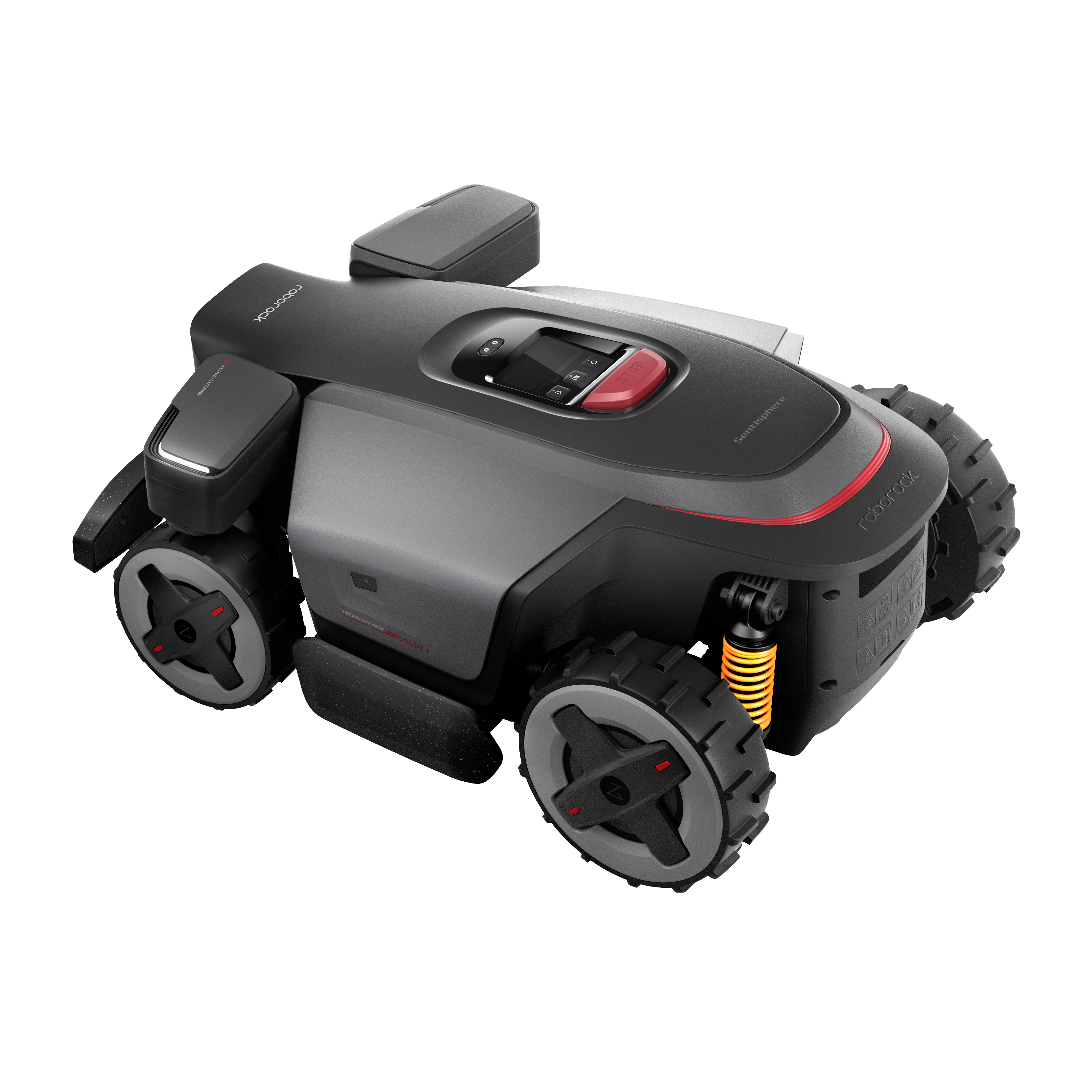 Roborock RockMow Z1 AWD robottiruohonleikkuri takaa