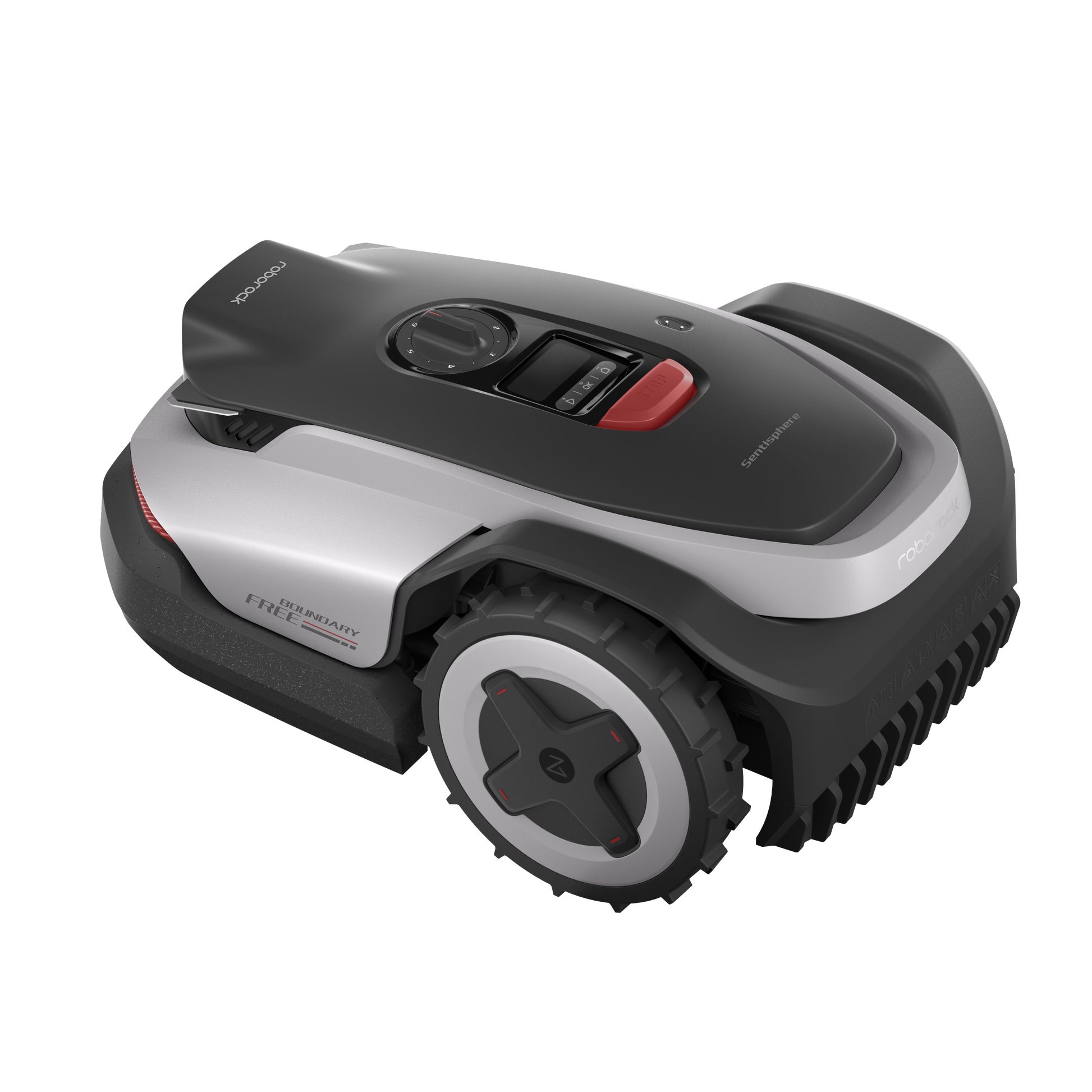 Roborock RockNeo Q1 robottiruohonleikkuri takaa