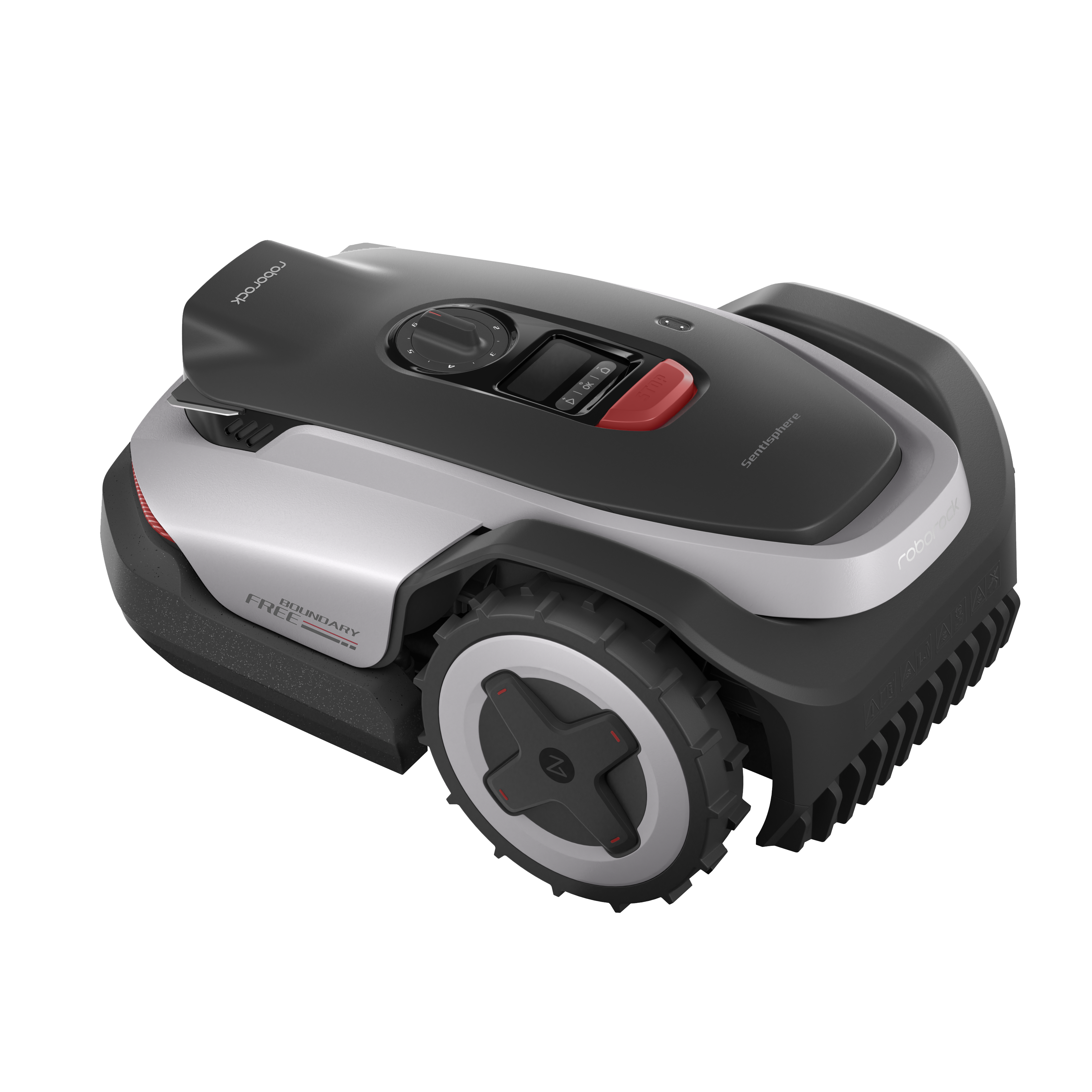 Roborock RockNeo Q1 robottiruohonleikkuri takaa