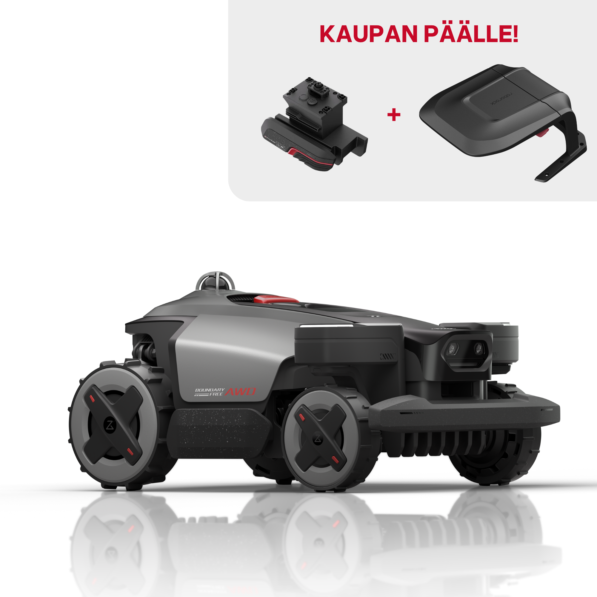 Roborock RockMow Z120 Lidar AWD robottiruohonleikkuri 2000 m²