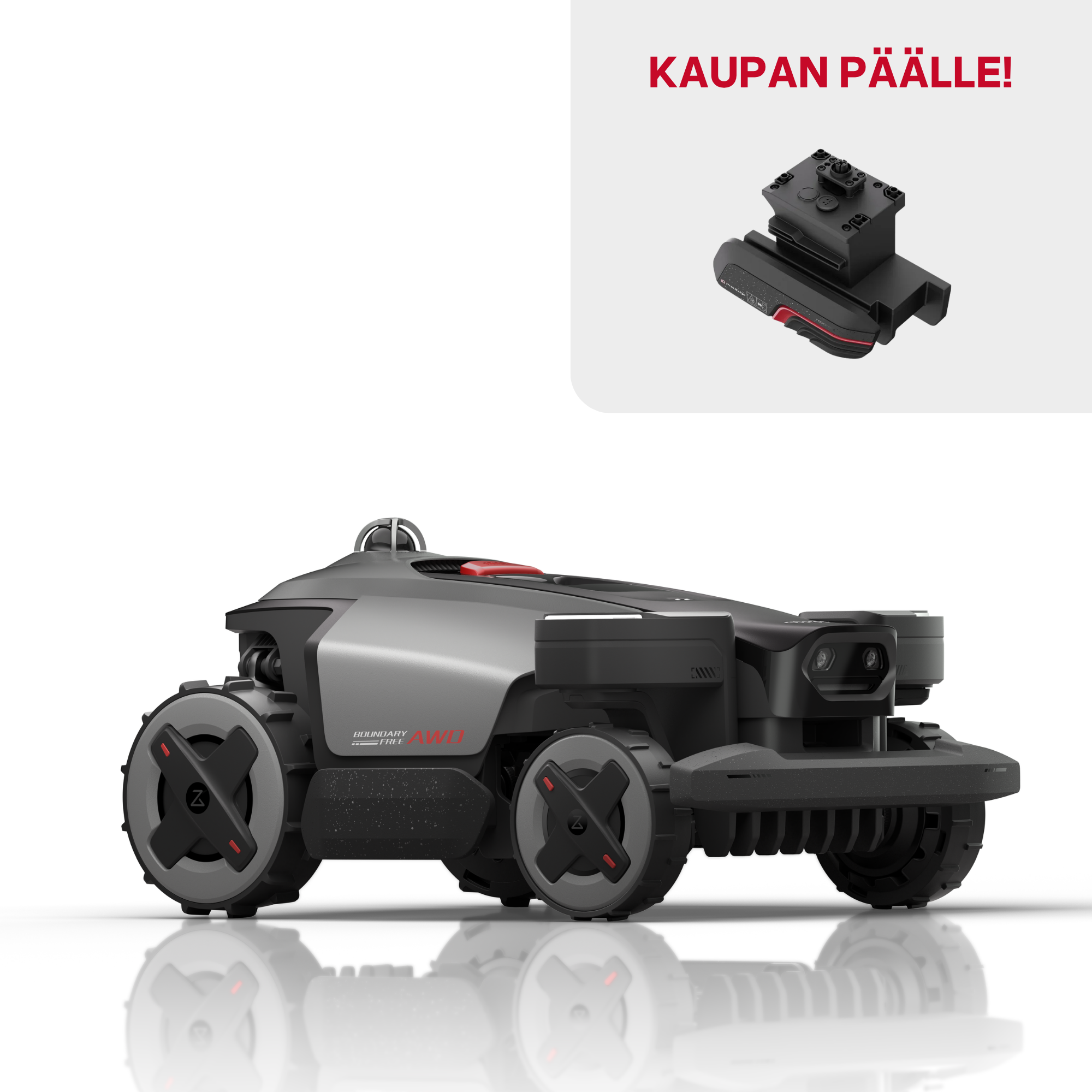 Roborock RockMow Z120 Lidar AWD robottiruohonleikkuri + Preciedge *OUTLET*