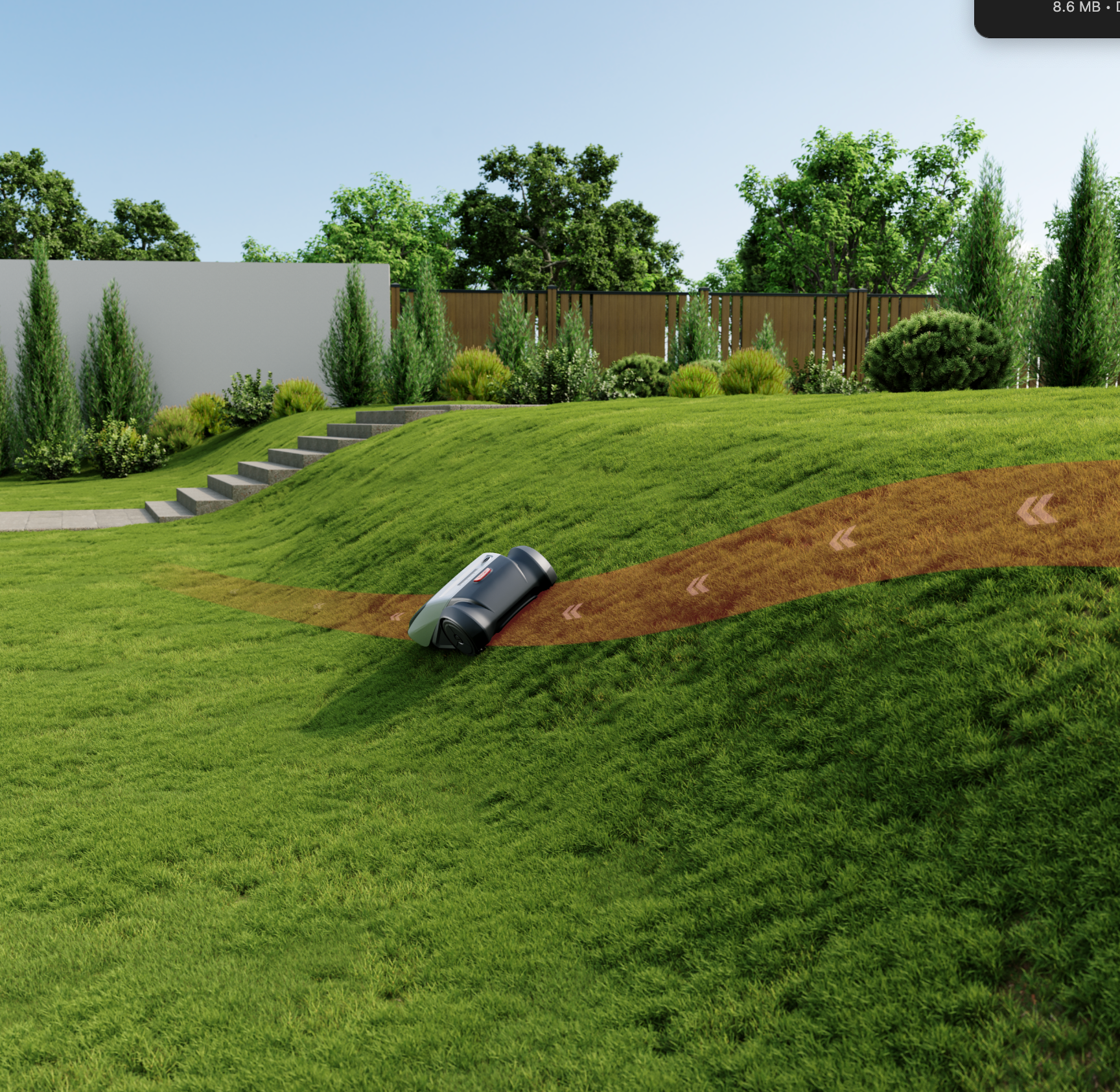 Segway Navimow i210 Lidar Pro robottiruohonleikkuri