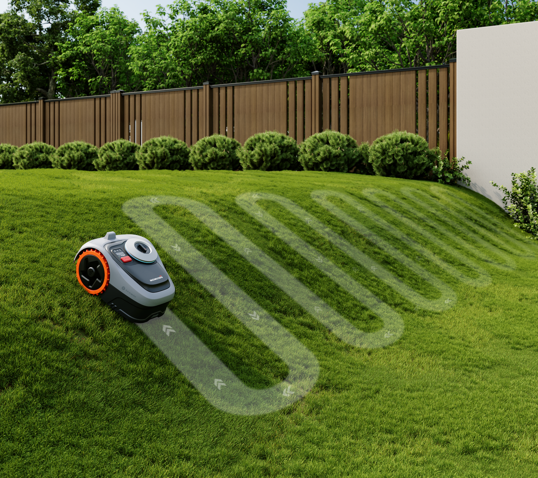 Segway Navimow i206E AWD robottiruohonleikkuri 45% nousukyky