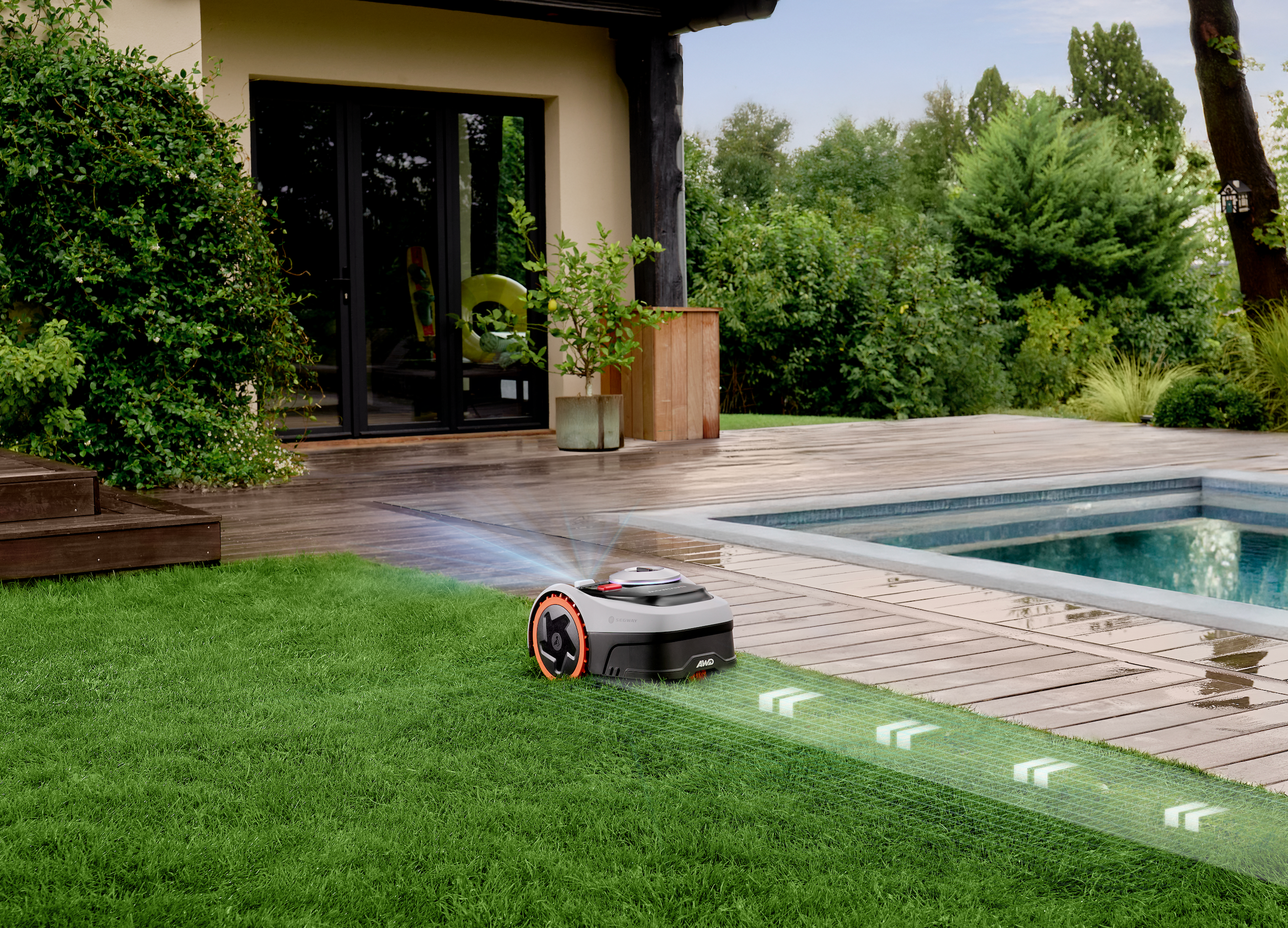 Segway Navimow i210E AWD robottiruohonleikkuri automapping