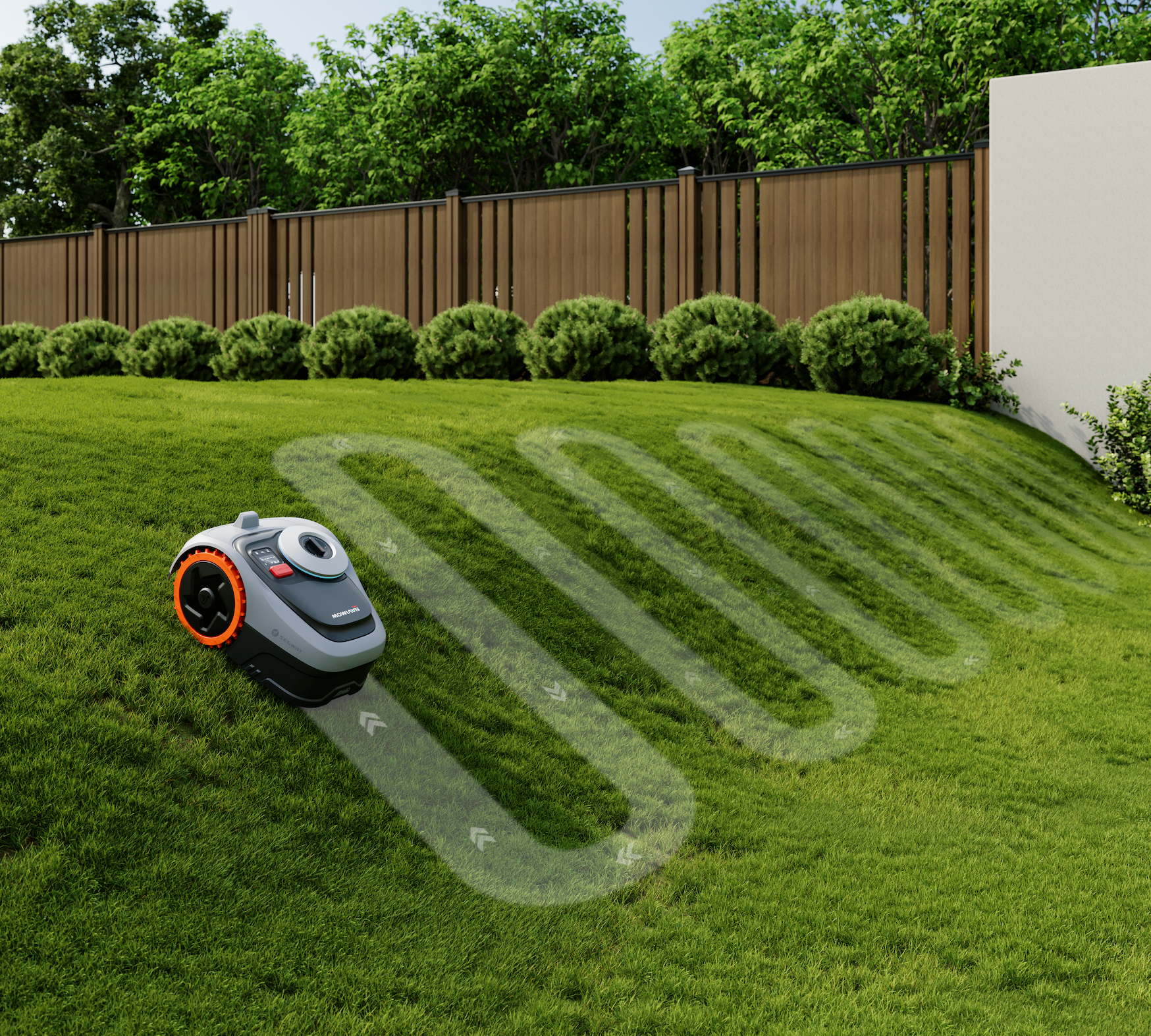Segway Navimow i210E AWD robottiruohonleikkuri kolmiveto