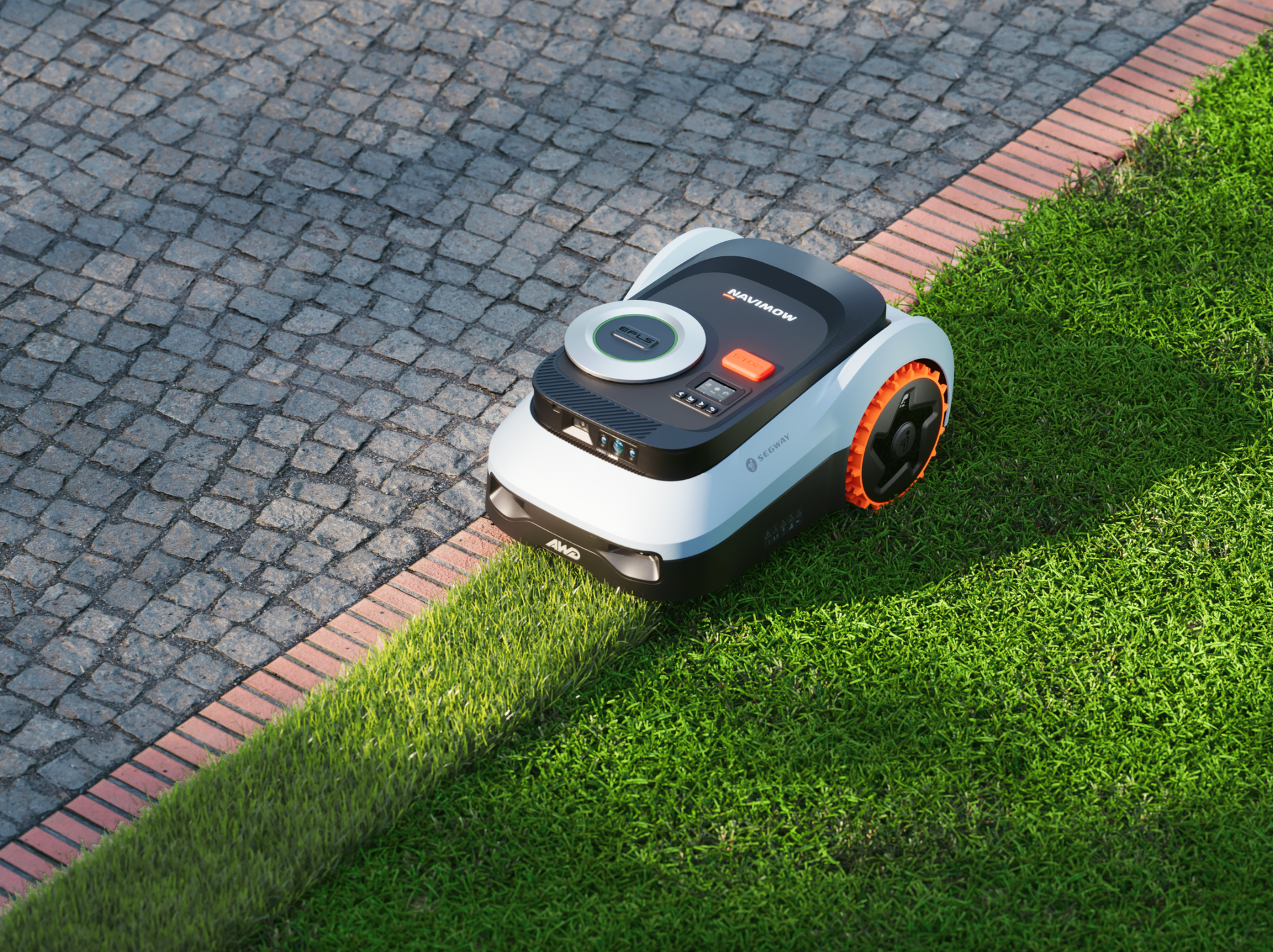 Segway Navimow i2 Lidar Pro robottiruohonleikkuri  reunaleikkuu